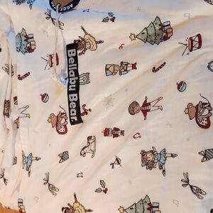 Bellabu Bear Swaddle Blanket only Nutcracker Christmas Unisex NWT